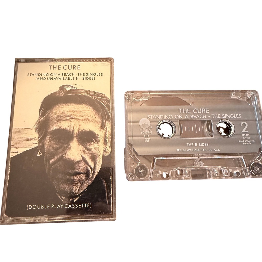 The Cure Standing On A Beach The‎ Singles B-Sides Cassette Tape